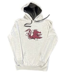 Light Gray NCAA South Carolina Gamecocks Alta Gracia Hoodie Adult Small